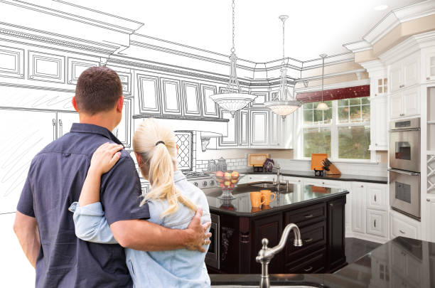 Professional Kitchen Island Installation technician working in Oviedo, FL